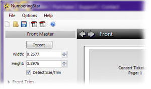 Image of Screenshot of NumberingStar numbering software